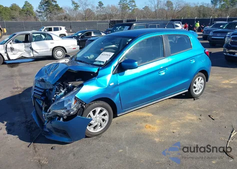 2024 Mitsubishi Mirage Es/Le z USA, uszkodzony, nr VIN ML32AUHJ7RH015493